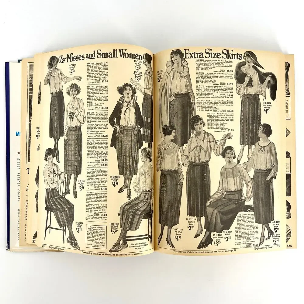 1922 Montgomery Ward Catalog Golden Jubilee hardback book 1969 printing